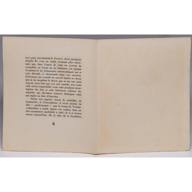 Printmaking Materials 1927 Edgar Allan Poe “Le Diable Dans Le Beffroi” Jacques Maret Illustrated Limited Edition For Sale - Image 7 of 8
