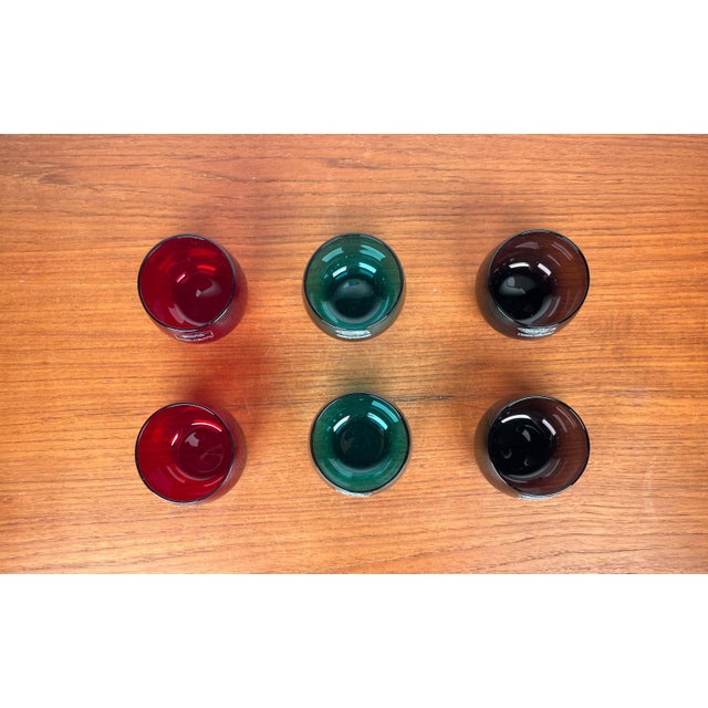 Mid-Century Modern Drinking Glasses from Nuutajärvi Notsjö, Finland, 1960s, Set of 6 For Sale - Image 6 of 18