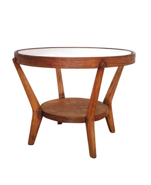 Coffee Table attributed to K. Kozelka for Interier Praha, Czechoslovakia, 1930s