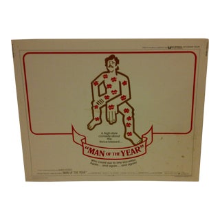 1973 Vintage Movie Poster of "Man of the Year" Starring Rossana Podesta & Lando Buzzanca For Sale