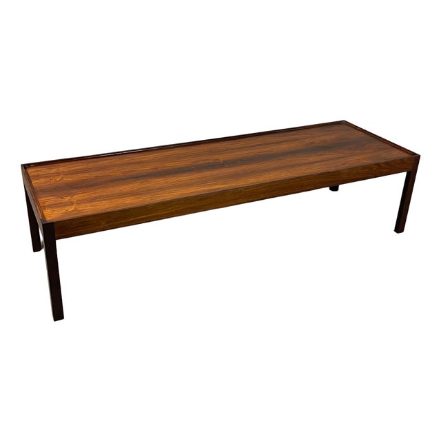Mid-Century Modern Wooden Coffee Table by Pesch, Germany, 1960s For Sale