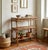 Vintage Bamboo and Woven Rattan Console Table by Franco Albini, Italy, 1960s For Sale - Image 10 of 12