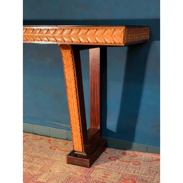 1940s Italian Art Deco Console Table by Osvaldo Borsani, 1940 For Sale - Image 5 of 13