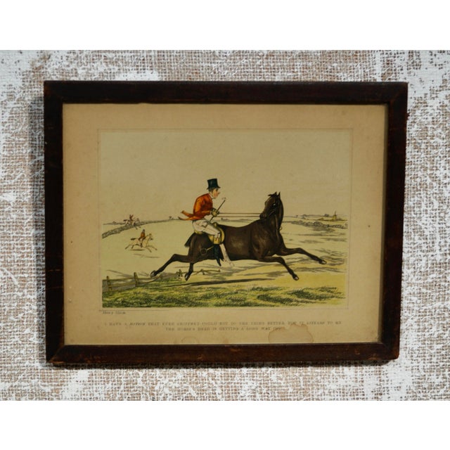 Early 19th Century Henry Alken, Hunting Scenes, Chromolithograph Prints, 1820, Set of 6 For Sale - Image 5 of 14