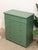 Olive Green Mid-Century Highboy Dresser With Diamond Detail and Sculptural Pulls by Kent Coffey For Sale - Image 12 of 12