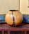 Marc Wroe Turned and Turquoise Inlaid Wood Vessel For Sale - Image 4 of 6
