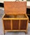 Vintage Oak Lift Top Blanket Chest / Toy Chest c.1940 For Sale In San Francisco - Image 6 of 11