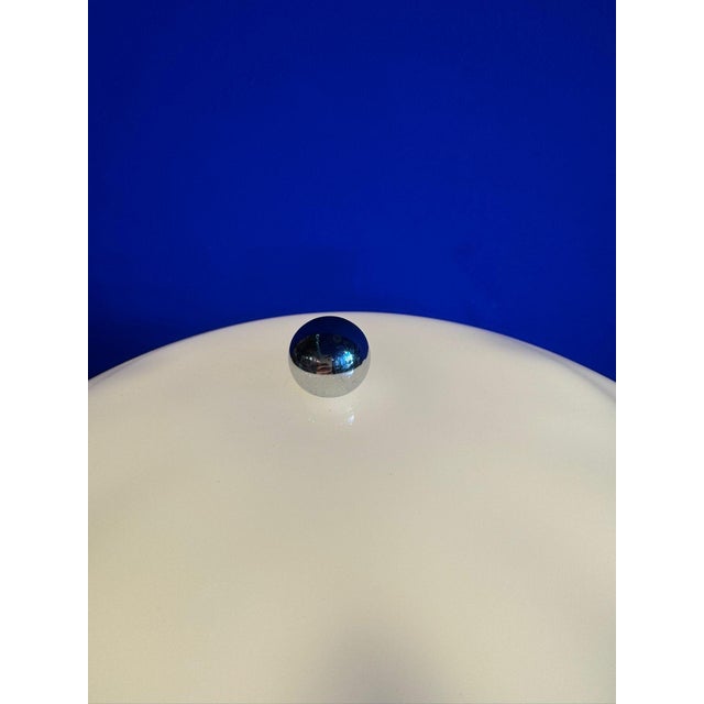 Cream Vintage Space Age Panthella 400 Lamp by Verner Panton for Louis Poulsen For Sale - Image 8 of 11