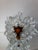 Amber and Clear Ice Glass Vase with Torn Crown Rim by Pertti Santalahti for Humppila, Finland, 1970s For Sale - Image 13 of 15