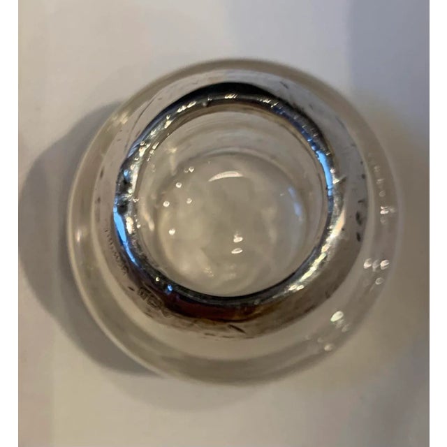 Transparent Early 20th Century Glass Match Striker For Sale - Image 8 of 12