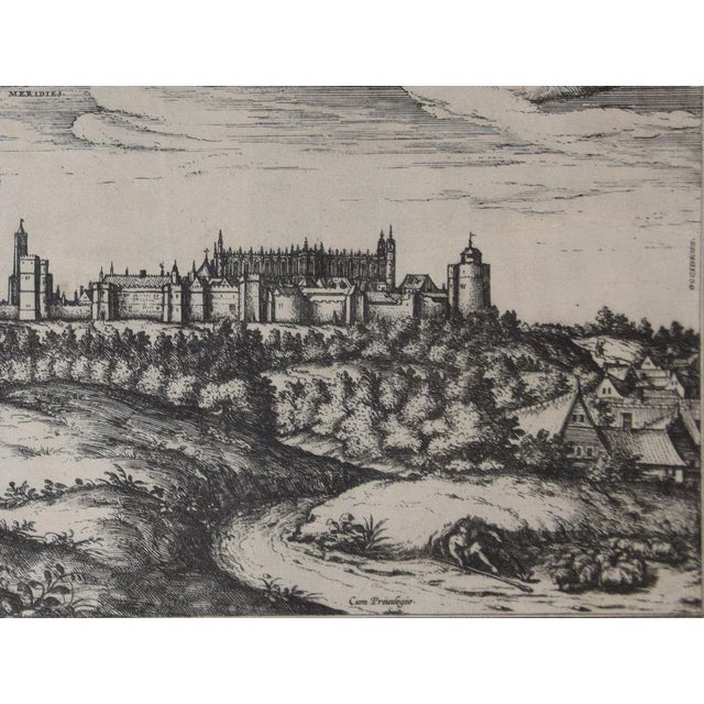 Windsor, Antique Map from ''Civitates Orbis Terrarum'' 1572-1617 For Sale - Image 4 of 5