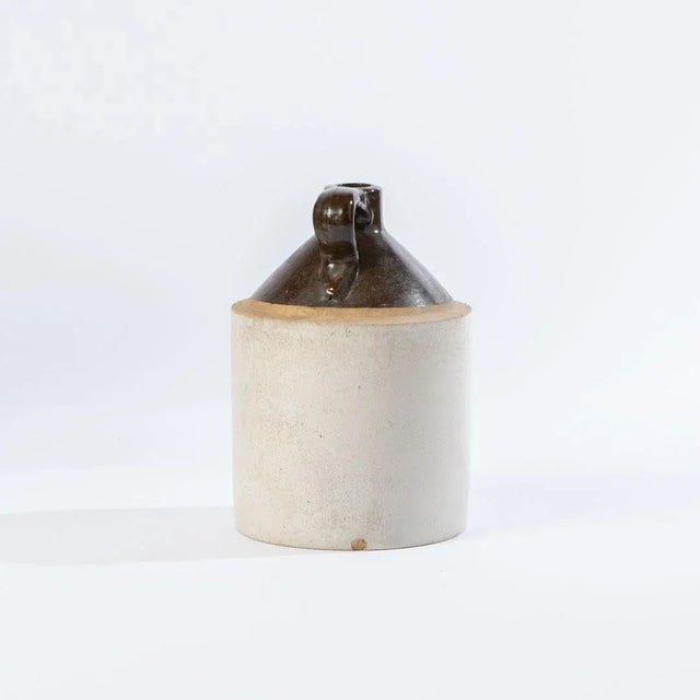 Ceramic 19th Century 1 Gallon Stoneware Jug For Sale - Image 7 of 8