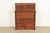 American Antique Arts & Crafts Oak 27-Drawer Tambour Door Dental Cabinet by American Cabinet Co., Circa 1900 For Sale - Image 3 of 18