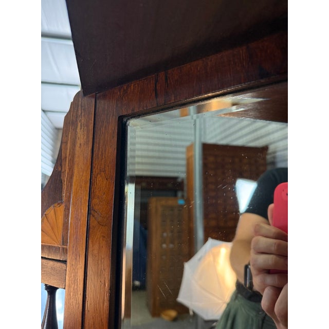 19th Century Inlaid Rosewood Corner Etagere For Sale - Image 12 of 13