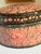 1970s Vintage 1970s Kashmiri Papier Mâché Floral Trinket Box Black Pink and Gold For Sale - Image 5 of 11