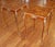 1990s Pair of French Louis XV Style Mixed Wood Inlaid Ormolu End Tables For Sale - Image 4 of 12