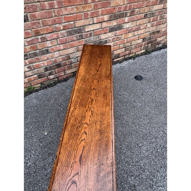 19th Century Antique English Bench For Sale - Image 10 of 12