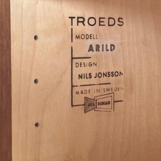 Mid-Century Teak Sideboard by Nils Jonsson for Troeds, Arid Collection, 1960s For Sale - Image 11 of 13