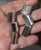 Silver Vintage Mexican Sterling Silver Mod Segmented Post Earrings, Pair For Sale - Image 8 of 15