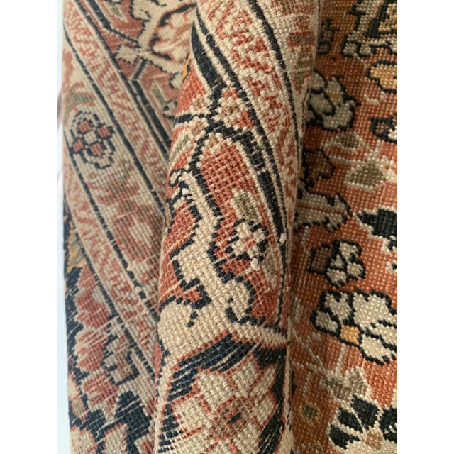 Late 19th Century Antique Persian Tabriz Hajijalili Rug - 3′11″ × 5′6″ For Sale - Image 9 of 10