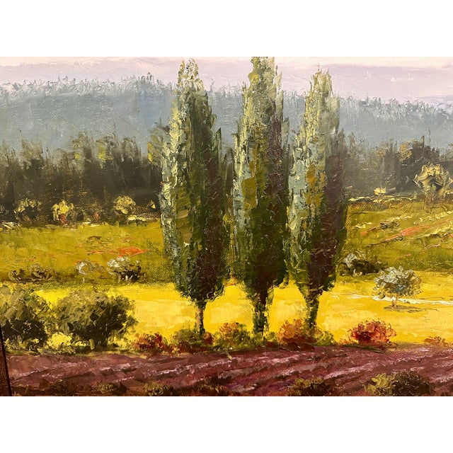 C. Giliano Grand-Scale Italian Countryside Oil Paintings – Pair For Sale In Los Angeles - Image 6 of 18