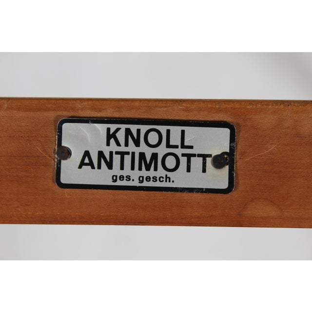 Mid-Century Ash Easy Chairs from Knoll Antimott, Germany, 1960s, Set of 2 For Sale - Image 14 of 15