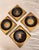 Ornamental & Decorative Materials 4-Pc European Classical Medallion Wall Art Set For Sale - Image 7 of 7