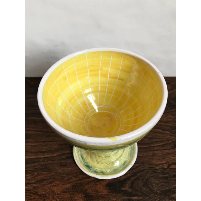 Mid-Century Modern Italian Ceramic Vase by Guido Gambone, 1950s For Sale - Image 3 of 6