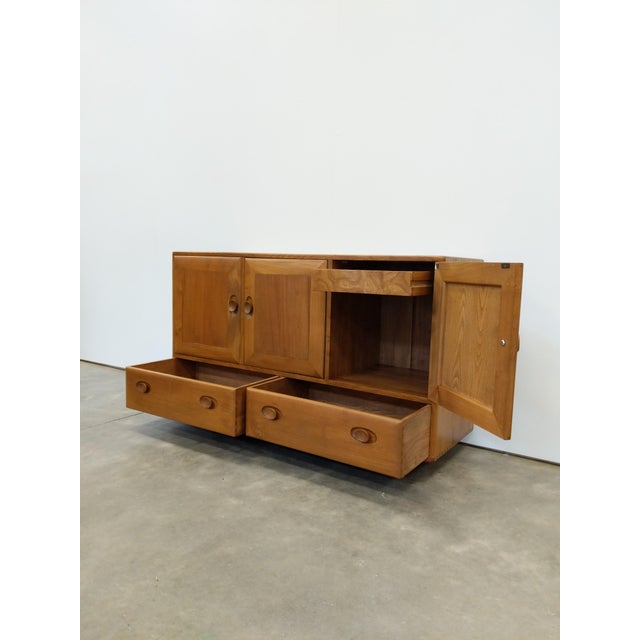 Mid-Century Modern Vintage Mid Century Modern Credenza / Sideboard by Ercol For Sale - Image 3 of 8