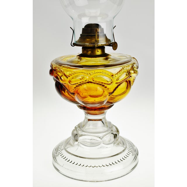 Vintage Glass P & a Peanut Oil Lamp Chairish