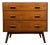 Vintage 20th Century English Golden Oak Chest of Drawers For Sale