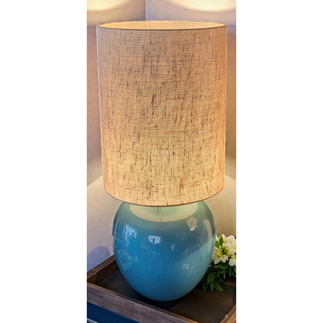 1970s Ceramic Lamp by Marius Musarra for Vallauris, 1970s For Sale - Image 5 of 7