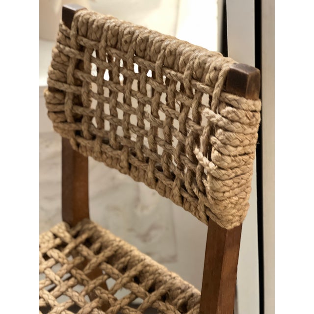 Mid-Century Modern Chair by Adrien Audoux & Frida Minet for Vibo Vesoul, 1950s For Sale - Image 3 of 6