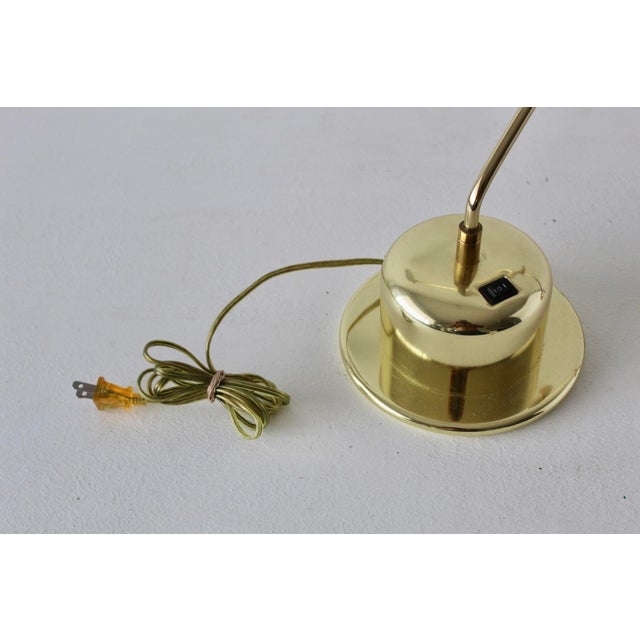 Bankamp Leuchten G Style Large Brass Metal Swing Arm Table Light Vintage For Sale - Image 15 of 18