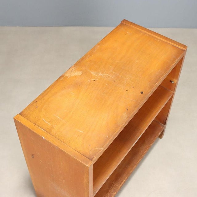 Wood Small Vintage Bookshelf, 1960s For Sale - Image 7 of 9