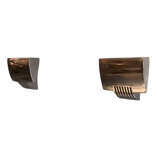 Small Arqui Wall Lamps from Metalarte, Spain, 1980s, Set of 2 For Sale