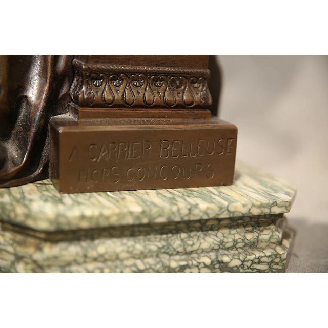 Contemporary Mid 20th Century Melodie - Albert Ernest Carrier-Belleuse Bronze For Sale - Image 3 of 4