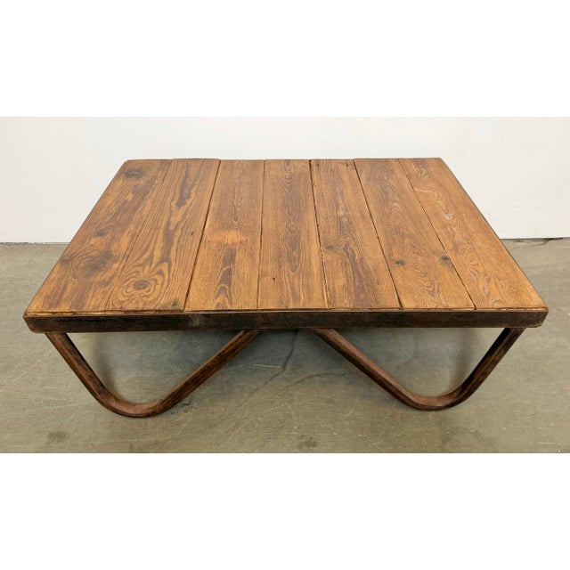 Vintage Industrial Coffee Table, 1960s For Sale - Image 14 of 18