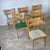 Mid-Century Modern Vintage Heywood-Wakefield "Dog Bone" Dining Chairs - Set of 6 For Sale - Image 3 of 18