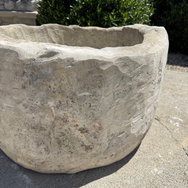 Antique Limestone Trough 5726c For Sale - Image 4 of 9