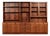 Mid-Century Modern Swedish Rosewood Wall Unit Bookcase by Bertil Fridhagen for Bodafors, 1960s For Sale