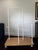 Mid-Century Modern Elegant Clothes Rack for Display or Portable Closet. Beautiful Piece. Rolls Easily From Room to Room. For Sale - Image 3 of 5