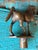 Brass Vintage Solid Brass Prancing Horse Water Faucet Handle and Valve Spigot Manufacturer Hallmark Stamp For Sale - Image 8 of 9