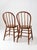 Wood Vintage Windsor Bow Back Chairs Pair For Sale - Image 7 of 11