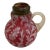 Antique Cranberry Art Glass Vessel For Sale