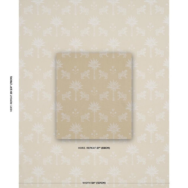 A contemporary take on one of our most beloved designs, this pared-back interpretation of Schumachers Tiger Palm pattern...