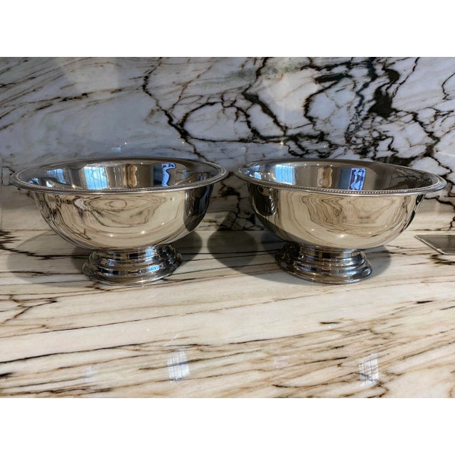 Stunning vintage pair of silverplate 1991 PGA Palm Beach Gardens Tounamnet prizes.