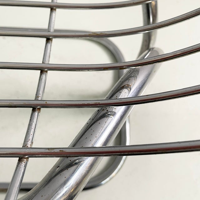 Italian Modern Chairs in Steel, 1970s, Set of 6 For Sale - Image 16 of 18