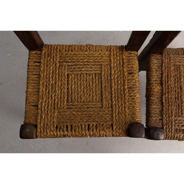 Spanish Side Chairs in Pine, 1800s, Set of 2 For Sale - Image 5 of 11