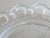 Transparent Vintage Luncheon Plates in Open Work Clear by Lancaster, a Pair For Sale - Image 8 of 9